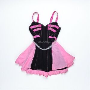 **NEW** Tripp Nyc Pink Chiffon Pleated Mini Dress